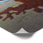 Poster Maiko Beach Harima Province d'Utagawa Hiroshige Po (Coin)