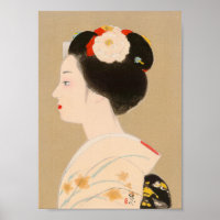 Maiko Japonaise fille en kimono femme geisha