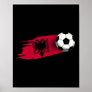 Poster Maillot Alnia Drapeau Équipe de football alnienne