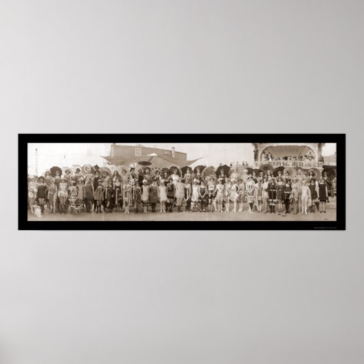 Poster maillot de bain Beautés Wow Photo 1922 (Devant)