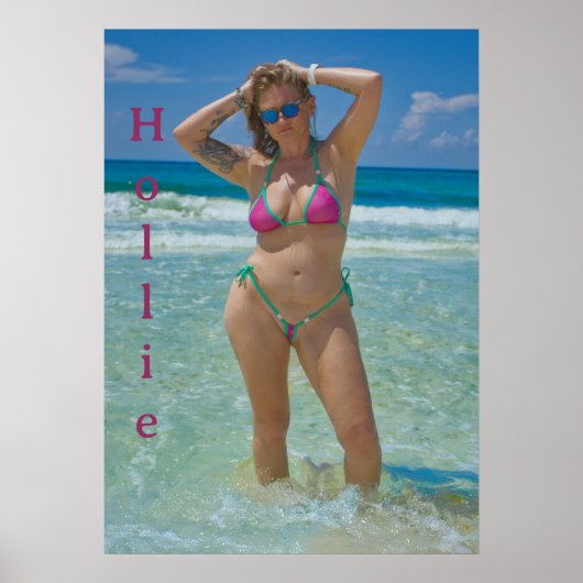 Poster Maillot de bain OHLOLA (Devant)