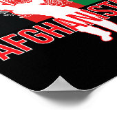 Poster Maillot de cricket d'Afghanistan - Équipe de crick (Coin)