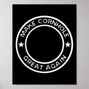 Poster Maillot d'équipe de tournoi Make Cornhole Great Ag