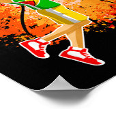 Poster Maillot National de Baseball de Guyane Slam Dunk G (Coin)