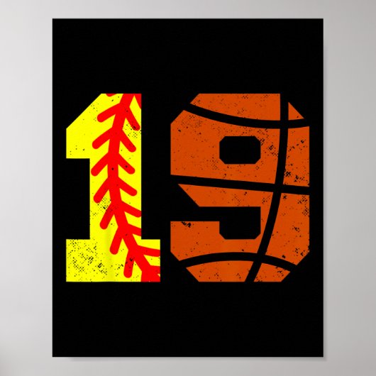 Poster Maillot Softll Sketll numéro 19 Drôle 19e Annivers (Devant)