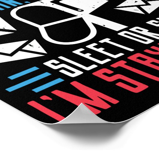 Poster Mailman Retraité Postal WorkerRain, Shine, Sleet (Coin)