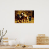 Poster Main au souffle (Cuisine)