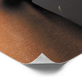 Poster Main avec le verre volant de liqueur (Coin)