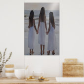 Poster Main dans la main dans la main (Cuisine)