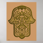 Poster Main de Hamsa (Devant)