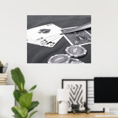 Poster Main des hommes morts (Bureau à domicile)