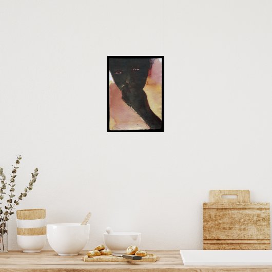 Poster Main foncée (Cuisine)