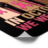Poster Main In october we wear pink brecancer (Coin)
