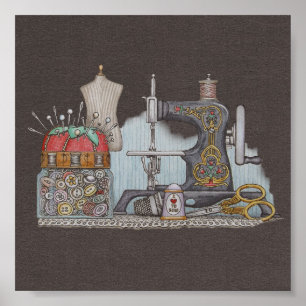 Poster Main Powered Sewing