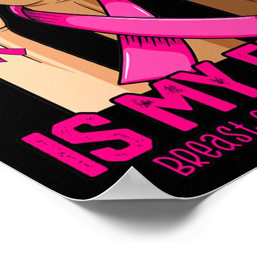 Poster Main Son Combat Est Mon Combat Conscience Du Cance (Coin)