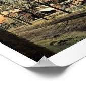 Poster Main St, Auburn, Alabama Style Vintage (Coin)