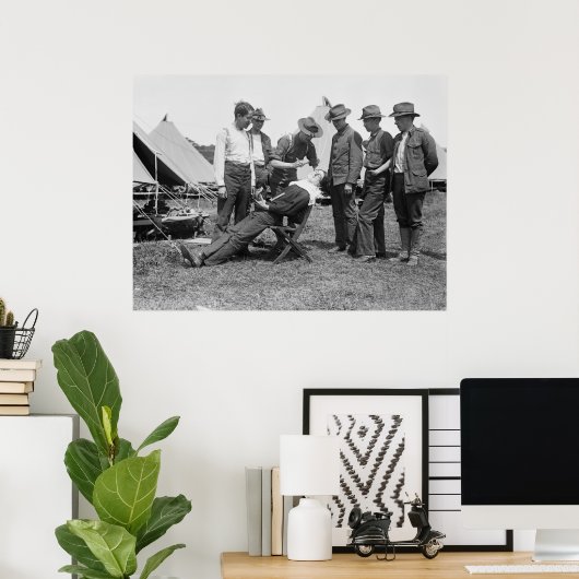 Poster Main stable : 1908 (Bureau à domicile)