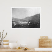 Poster Main Street à Chitina, Alaska 1916 (Cuisine)