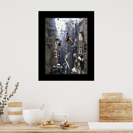 Poster Main Street (Est) (Cuisine)