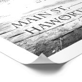 Poster Main Street, Haworth (Coin)