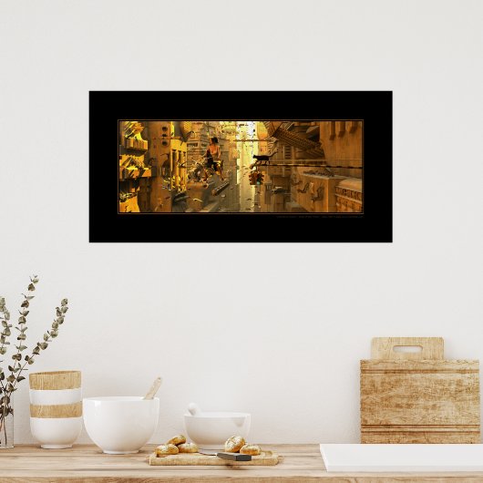 Poster Main Street (Ouest) (Cuisine)