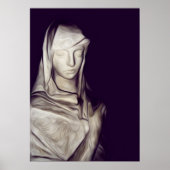 Poster main sur coeur (Devant)