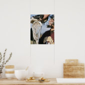 Poster Main sur un bâton de crosse (Cuisine)