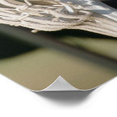 Poster Main sur un bâton de crosse (Coin)