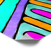 Poster Main Tirée Par EDDArt - Blah Blah Blah 1 (Coin)