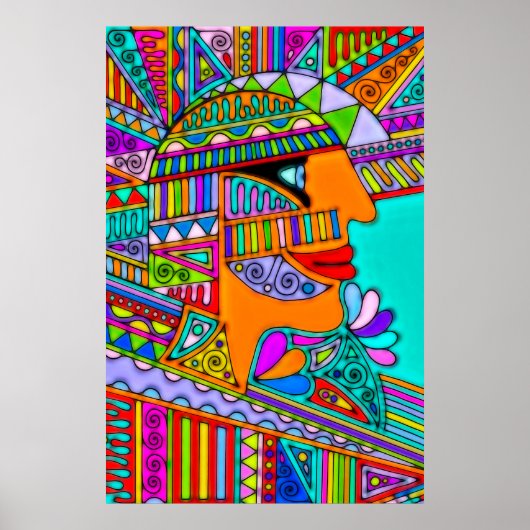 Poster Main tirée par EDDArt - Pharaon 1 (Devant)