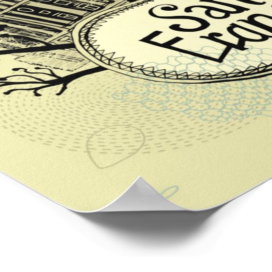 Poster Main tirée San Francisco (Coin)