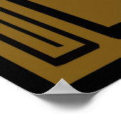 Poster Main tribale (Coin)