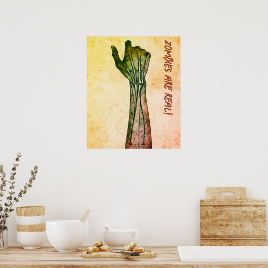 Poster Main Zombie (Cuisine)