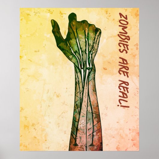 Poster Main Zombie (Devant)