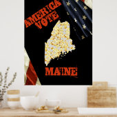 POSTER MAINE (Cuisine)