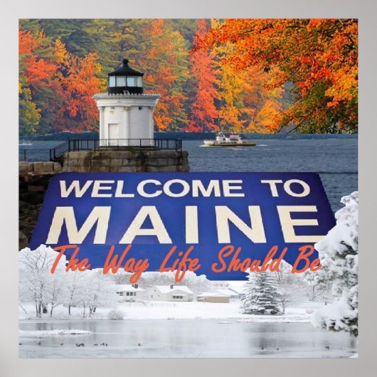 POSTER MAINE (Devant)