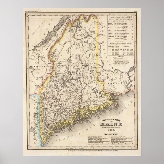 Poster Maine 4 (Devant)