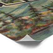 Poster Maine (Hiver)Grandes Scènes de lettres (Coin)