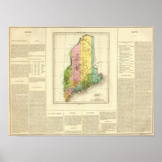 Poster Maine US (Devant)