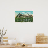 Poster MaineVue d'une ancienne ferme de la Nouvelle-Angle (Cuisine)