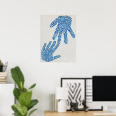 Poster Mains (Bureau à domicile)