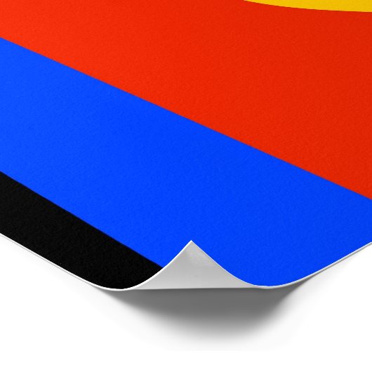 Poster Mains colorées (Coin)