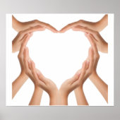 Poster Mains d'amour (Devant)