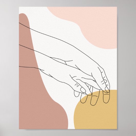 Poster Mains d'amour (Devant)