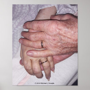 POSTER MAINS DANS L'AMOUR