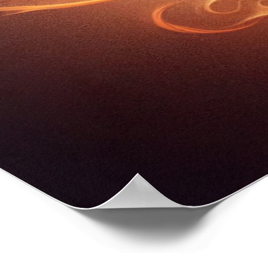 Poster Mains de feu et de glace (Coin)