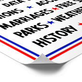 Poster Mains de notre liberté signe de protestation des d (Coin)