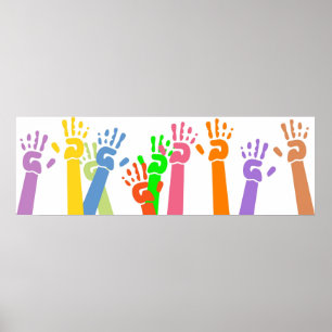 Poster Mains de ondulation