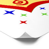 Poster . Mains de paix (Coin)