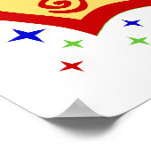 Poster Mains de paix (Coin)